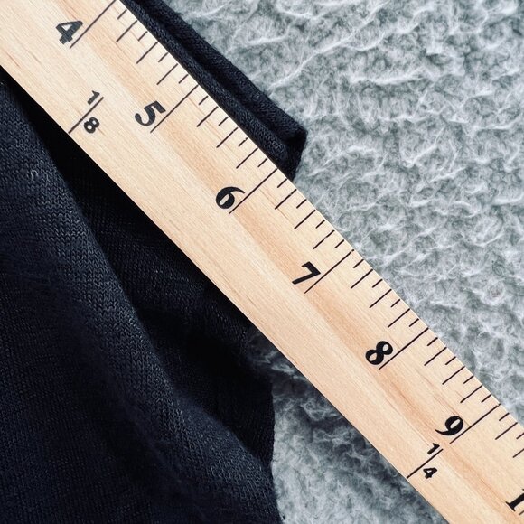 DKNY Jeans Womens Top Small Black Short Sleeve Pullover Casual Lightweight Shirt - Picture 8 of 8